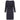 1990s Victor Edelstein Couture Navy Silk Dress