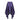 1980s Yves Saint Laurent Silk Taffeta Purple Skirt Set