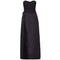 1980s Yves Saint Laurent Strapless Black Column Dress