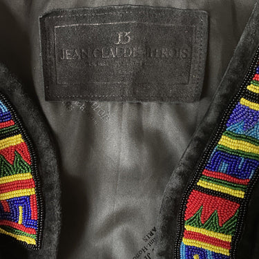 ARCHIVE - 1980s/1990s Jean Claude Jitrois Black Suede Jacket
