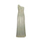 1980s Andre Laug Multi-Coloured Sequinned Asymmetric Maxi Dress