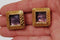 1980s Chanel Purple Gripoix Earrings