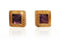 1980s Chanel Purple Gripoix Earrings