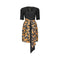 1980s Guy Laroche Novetly Horse Print Cotton Dress