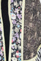 ARCHIVE - 1970s Koos van den Akker Patchwork Black Linen Skirt