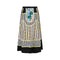ARCHIVE - 1970s Koos van den Akker Patchwork Black Linen Skirt