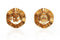 1980s Large Chanel Pearl Clip On Earrings