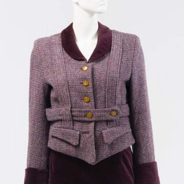 ARCHIVE - 1980s Original Time Machine Collection Vivienne Westwood Harris Tweed Jacket
