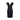 2000s Thierry Mugler Couture Navy Cotton Chevron Dress