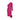 1987 Yves Saint Laurent Pink Silk Asymmetric Dress with Belt
