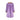 1990s Bespoke Purple Floral Embroidered Dress Jacket Suit