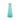 ARCHIVE - 1990s Bespoke Turquoise Sequinned and Embroidered Dress