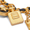 ARCHIVE - 1990s Chanel Leather Chain Charm Bracelet