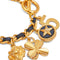 ARCHIVE - 1990s Chanel Leather Chain Charm Bracelet