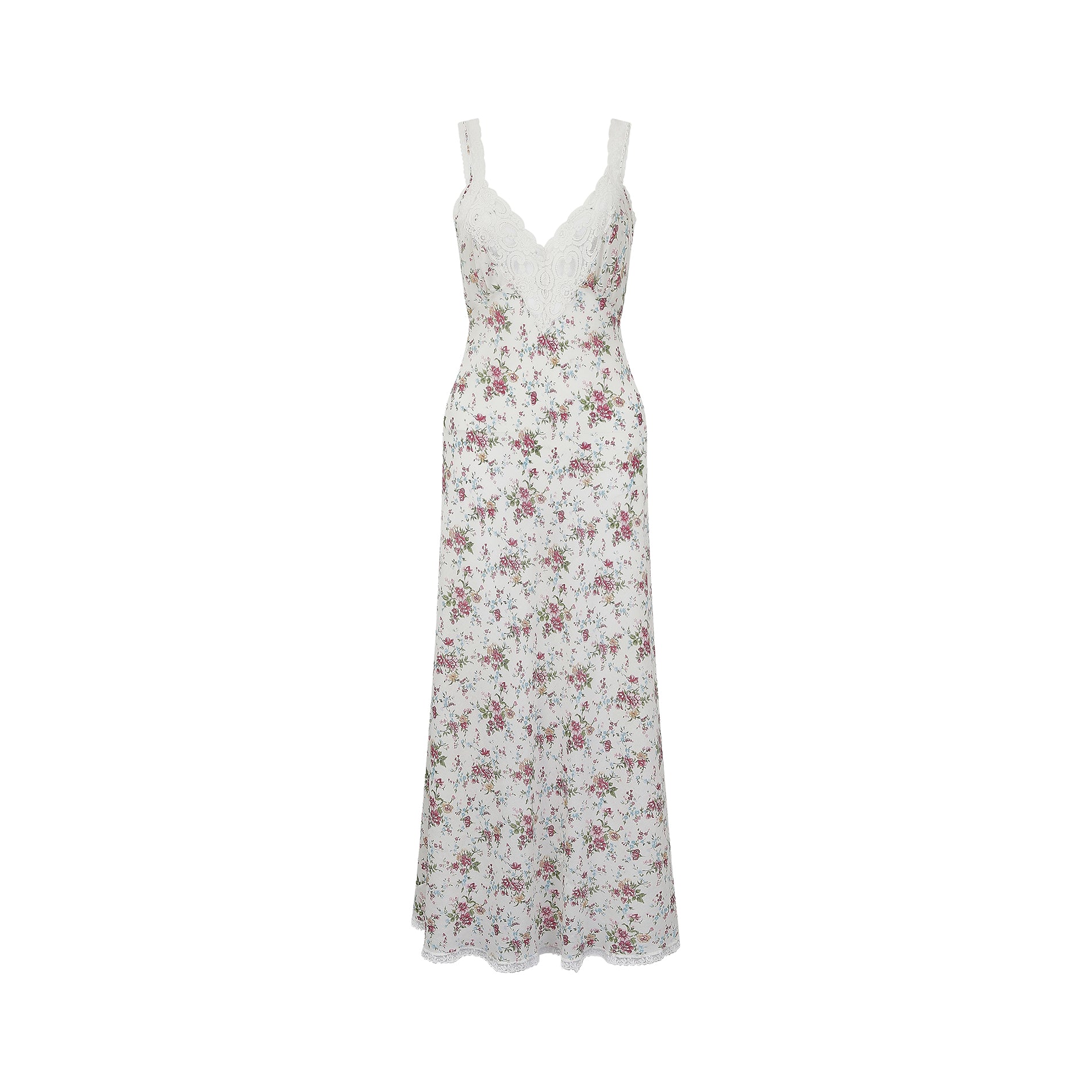 ARCHIVE: 1990s Christian Dior Floral Slip Dress