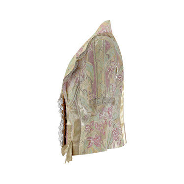ARCHIVE - 1993 Christian Dior Runway Documented Gold Brocade Jacket