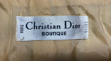 ARCHIVE - 1993 Christian Dior Runway Documented Gold Brocade Jacket