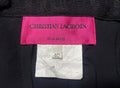 1990s Christian Lacroix Black Lace and Silk Chiffon Harem Pants