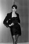1990s Christian Lacroix Black Dress Jacket with Crystal Buttons
