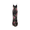 ARCHIVE - 1990s Diane Freis Black Floral Bias Cut Dress