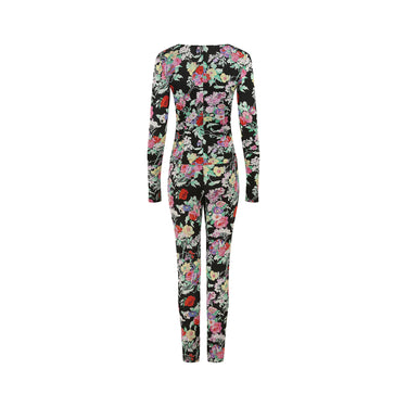 ARCHIVE - 1990s Emanuel Ungaro Floral Lycra Trouser Suit