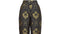 1990s Gianni Versace Couture Black and Gold Baroque Jeans