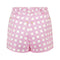 1993 Runway Gianni Versace Pink and White Gingham Shorts