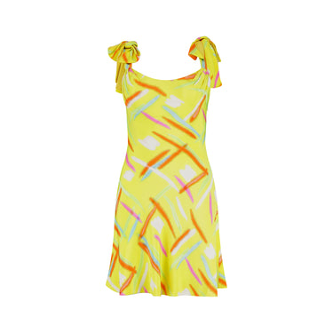 1996 Gianni Versace Couture Neon Dress Suit