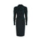 2003 Givenchy Fall Haute Couture Green Velvet Skirt Suit