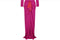1990s Guy Laroche Couture Pink Silk Crepe Dress