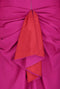 1990s Guy Laroche Couture Pink Silk Crepe Dress