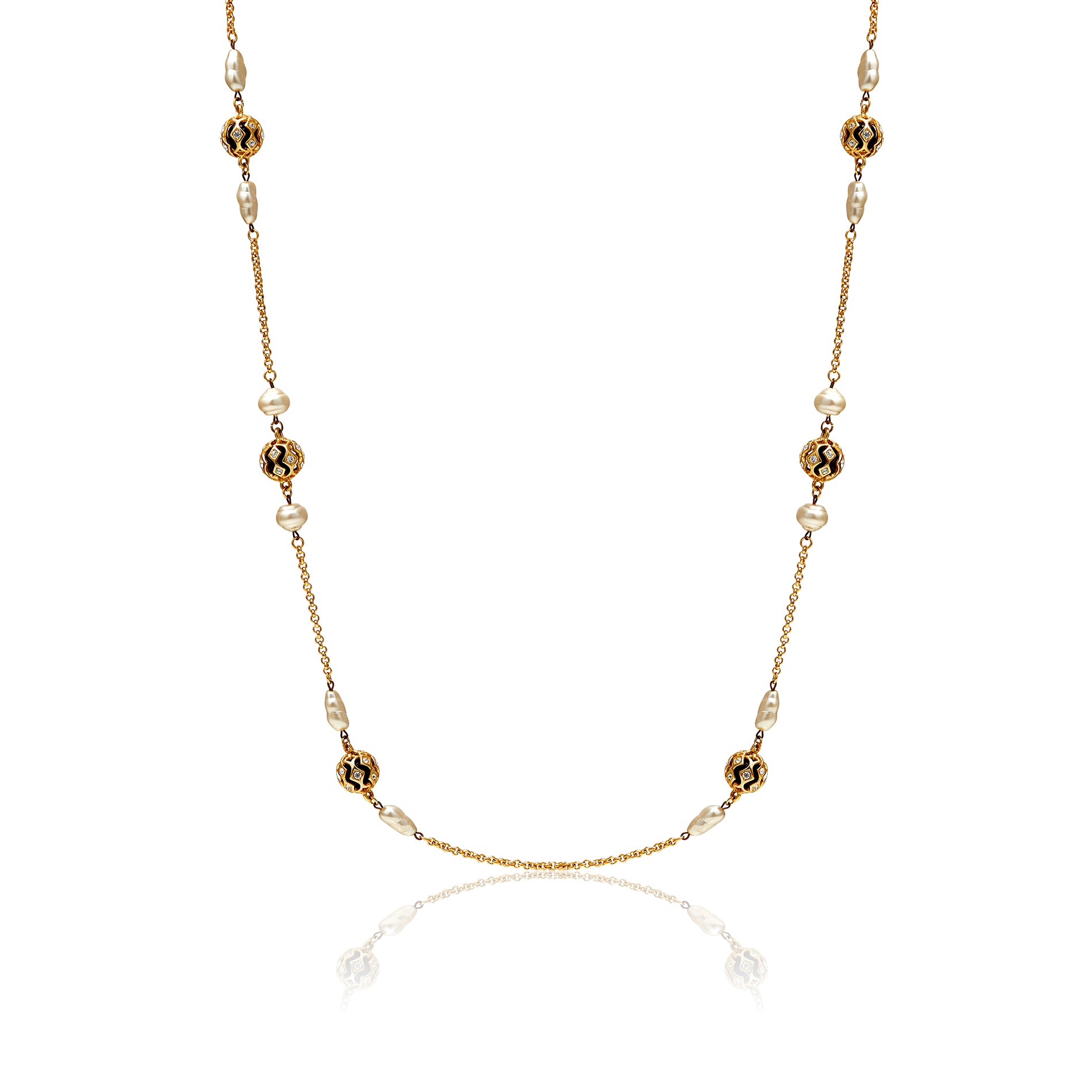 ARCHIVE - 1990s Kenneth Jay Lane Sautoir Necklace