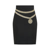 1990s Moschino Couture Novelty Belt Skirt