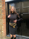 1990s Moschino Couture Novelty Belt Skirt