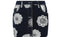 1990s Moschino Denim and Doily Novelty Print Mini Skirt