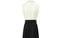 1990s Moschino Monochrome Sleeveless Shirt Dress