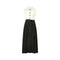 1990s Moschino Monochrome Sleeveless Shirt Dress
