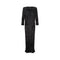 1990s Patricia Lester Fortuny Pleated and Beaded Dress