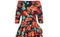 ARCHIVE - 1990s Scaasi Off the Shoulder Silk Floral Dress