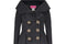 1990s Christian Lacroix Black Dress Jacket with Crystal Buttons