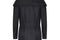 1990s Christian Lacroix Black Dress Jacket with Crystal Buttons