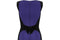1990s Thierry Mugler Indigo and Black Velvet Dress