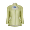 1990s Thierry Mugler Neon Green Fitted Jacket