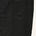 1990s Valentino Black Floral Jacquard Trousers