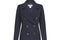 1990s Yves Saint Laurent Navy Blazer Skirt Suit
