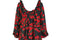 1990s Yves Saint Laurent Wool Roseprint Dress