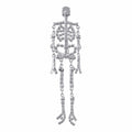 1990s Butler and Wilson Diamante Skeleton Brooch