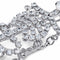 1990s Butler and Wilson Diamante Skeleton Brooch