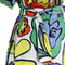 1990s Cotton Pop Art Print Thierry Mugler Dress