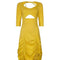 1990s Jean Paul Gaultier Mustard Cotton Parachute Dress